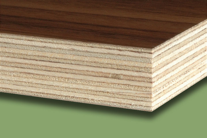 Birch veneer plywood