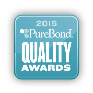 2015 PureBond Quality Award Entries